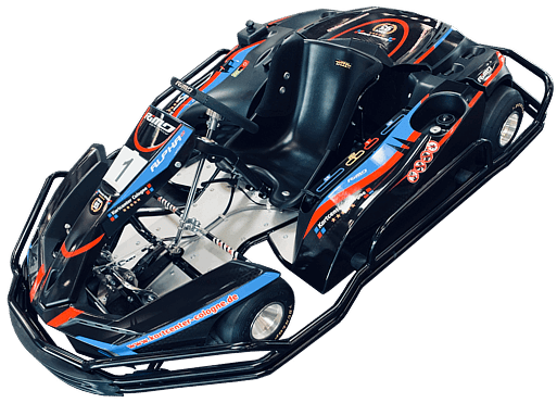 Neues Kartmodell mit Nummer 1.